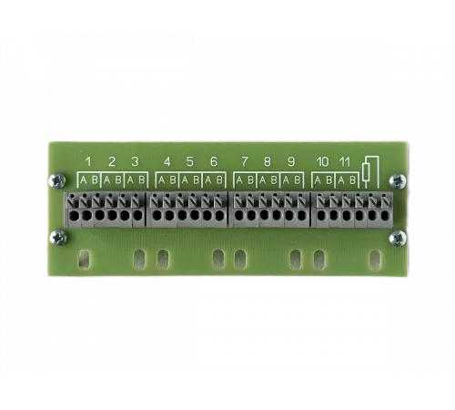 Разветвитель интерфейса RS-485 ПР-12 IP00 на DIN-рейку